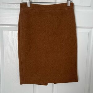 J. Crew Women's Tan Pencil Skirt